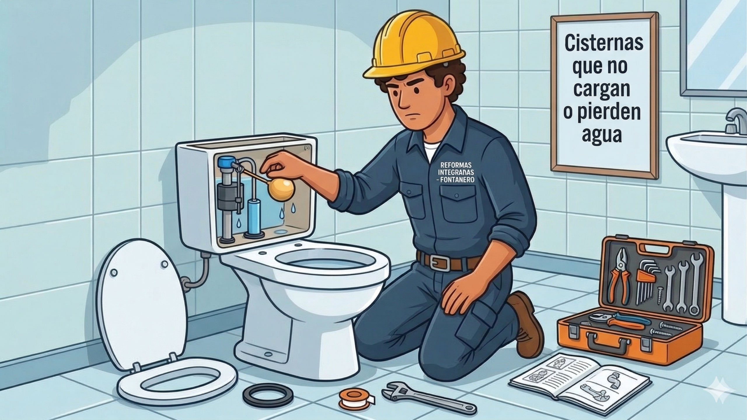 Reparación de cisternas que pierden agua